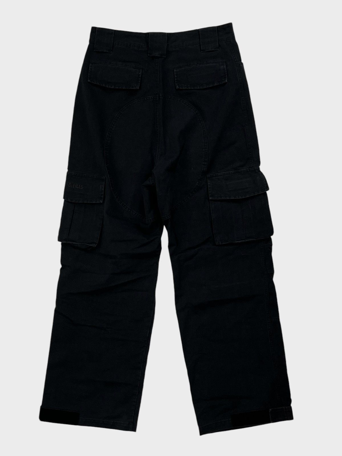 Ojardorf O Files Vintage Black Cargo Pants Size US 30 / EU 46 - 2 Thumbnail