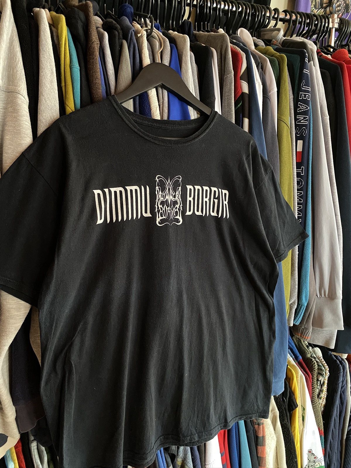 Band Tees VINTAGE DIMMU BORGIR PENTOGRAM ROCK T-SHIRT Size US M / EU 48-50 / 2 - 2 Thumbnail
