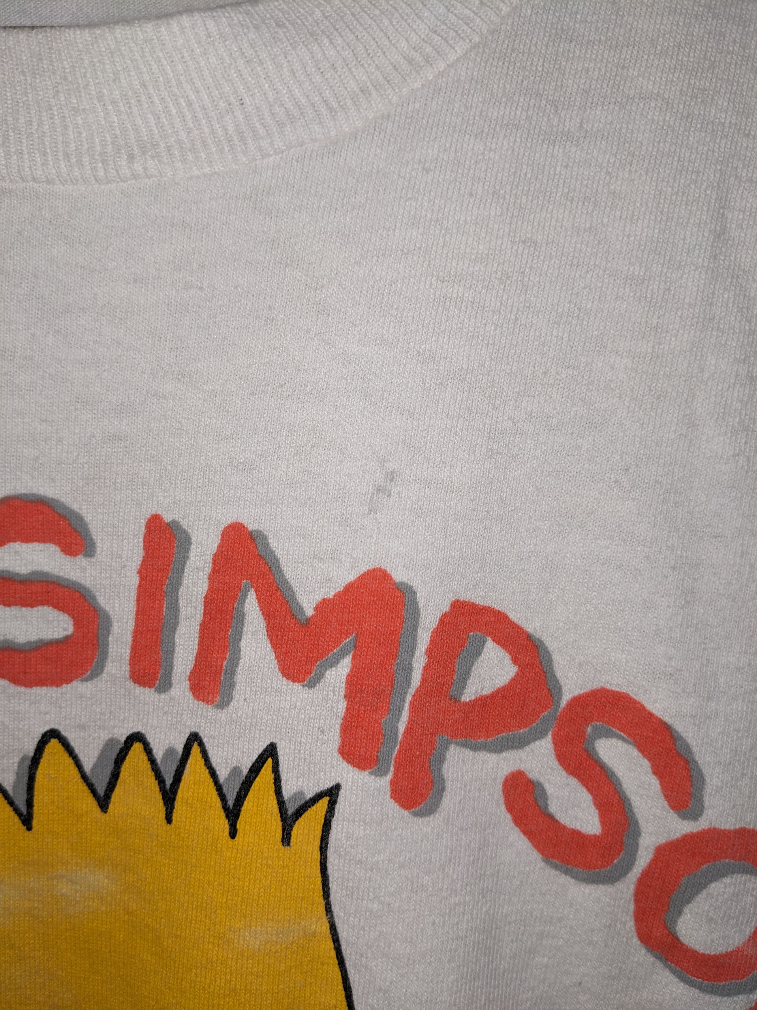 The Simpsons × Vintage Vintage 90s Bart Simpson Don't Have Cow Man Radical T-Shirt Size US L / EU 52-54 / 3 - 8 Thumbnail