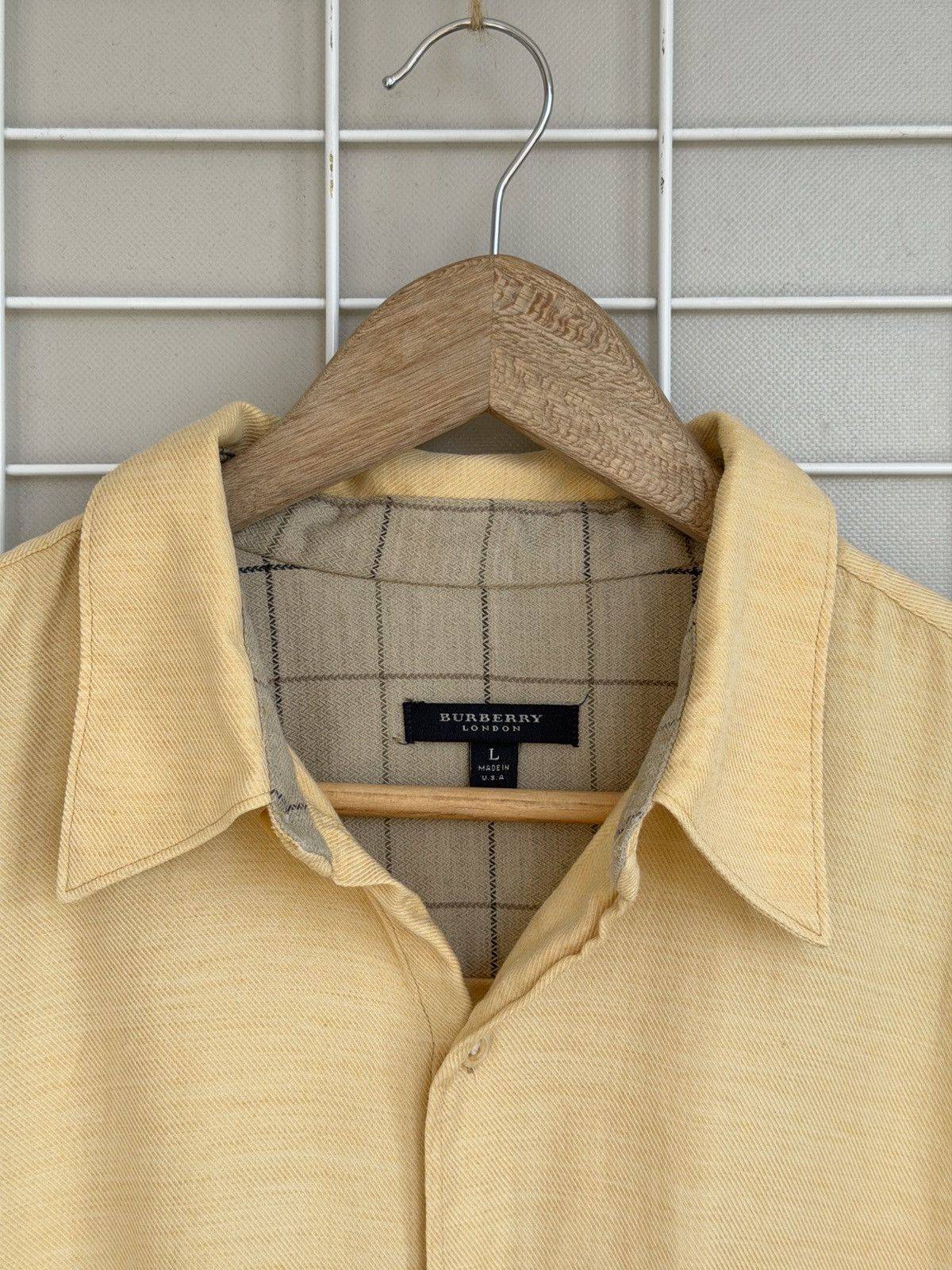 Burberry Burberry London Vintage Button Shirt Mens Size L Checked Size US L / EU 52-54 / 3 - 10 Thumbnail
