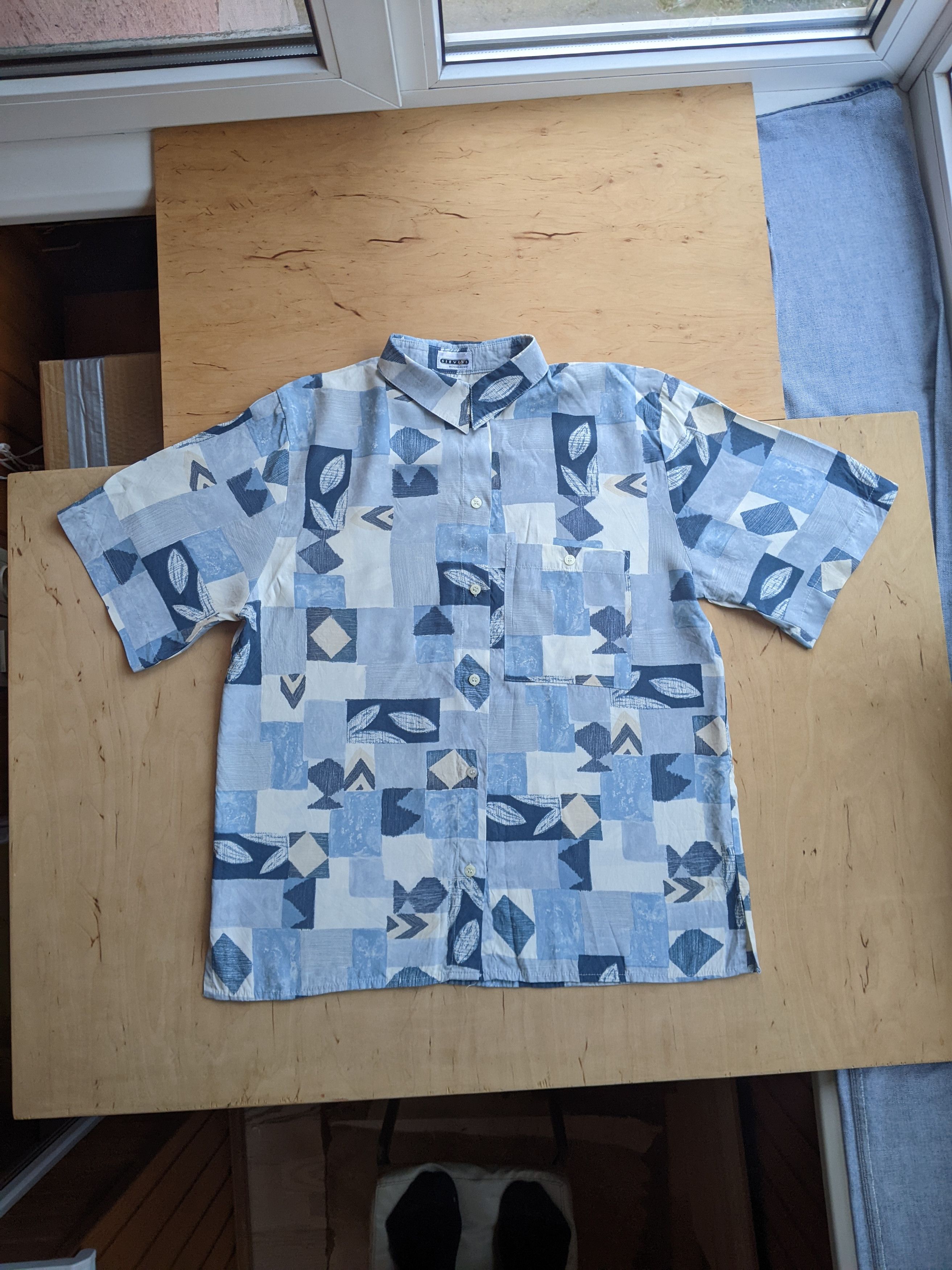 Vintage RARE Vintage 80s 90s Sievers Dusseldorf Buttons Up Shirt Size L / US 10 / IT 46 - 3 Thumbnail