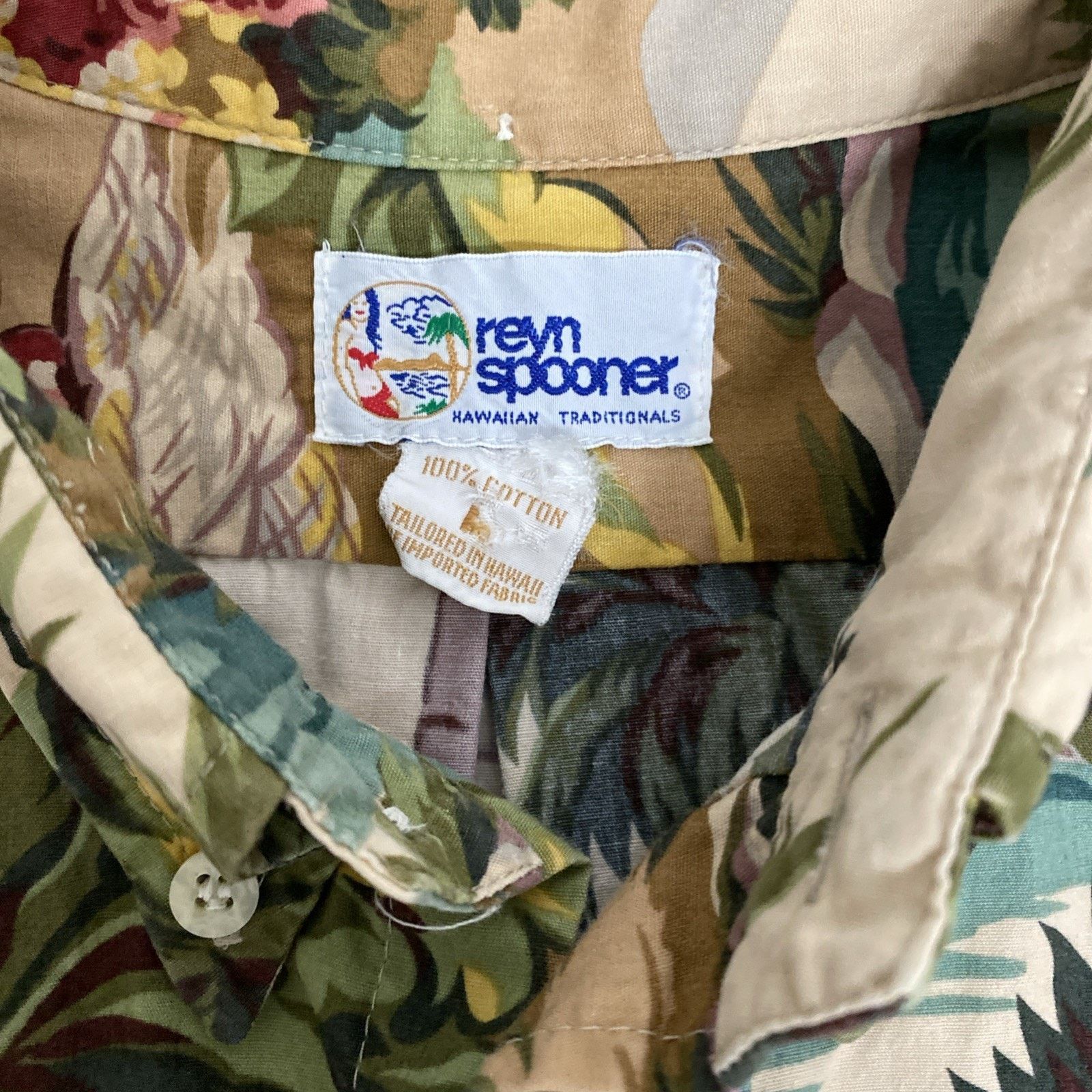 Reyn Spooner Reyn Spooner Shirt Hawaiian Lighthouse Palm Boat L Size US L / EU 52-54 / 3 - 5 Thumbnail