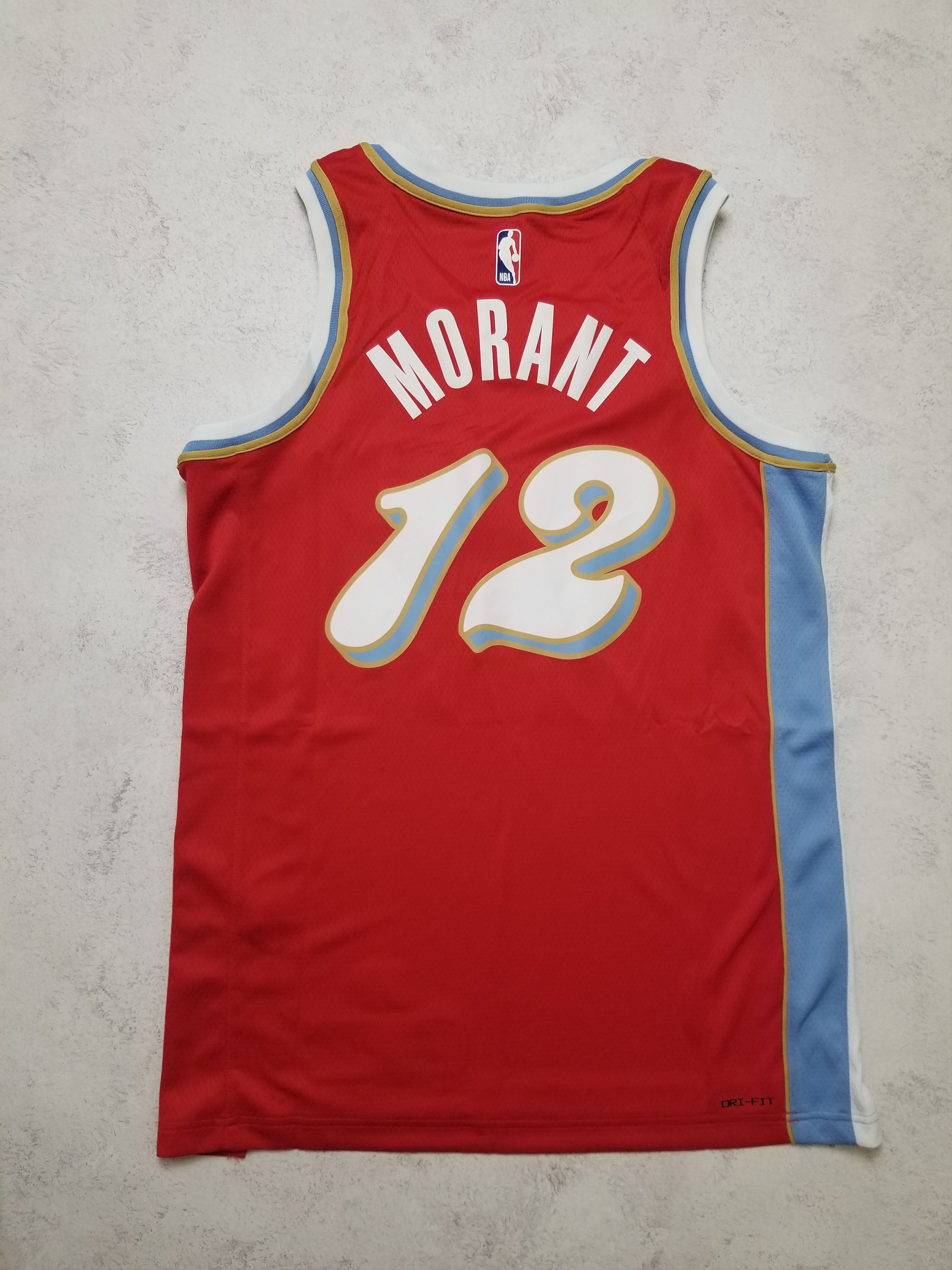 Nike Nike Ja Morant Memphis Grizzlies Swingman NBA Jersey Size US M / EU 48-50 / 2 - 2 Thumbnail