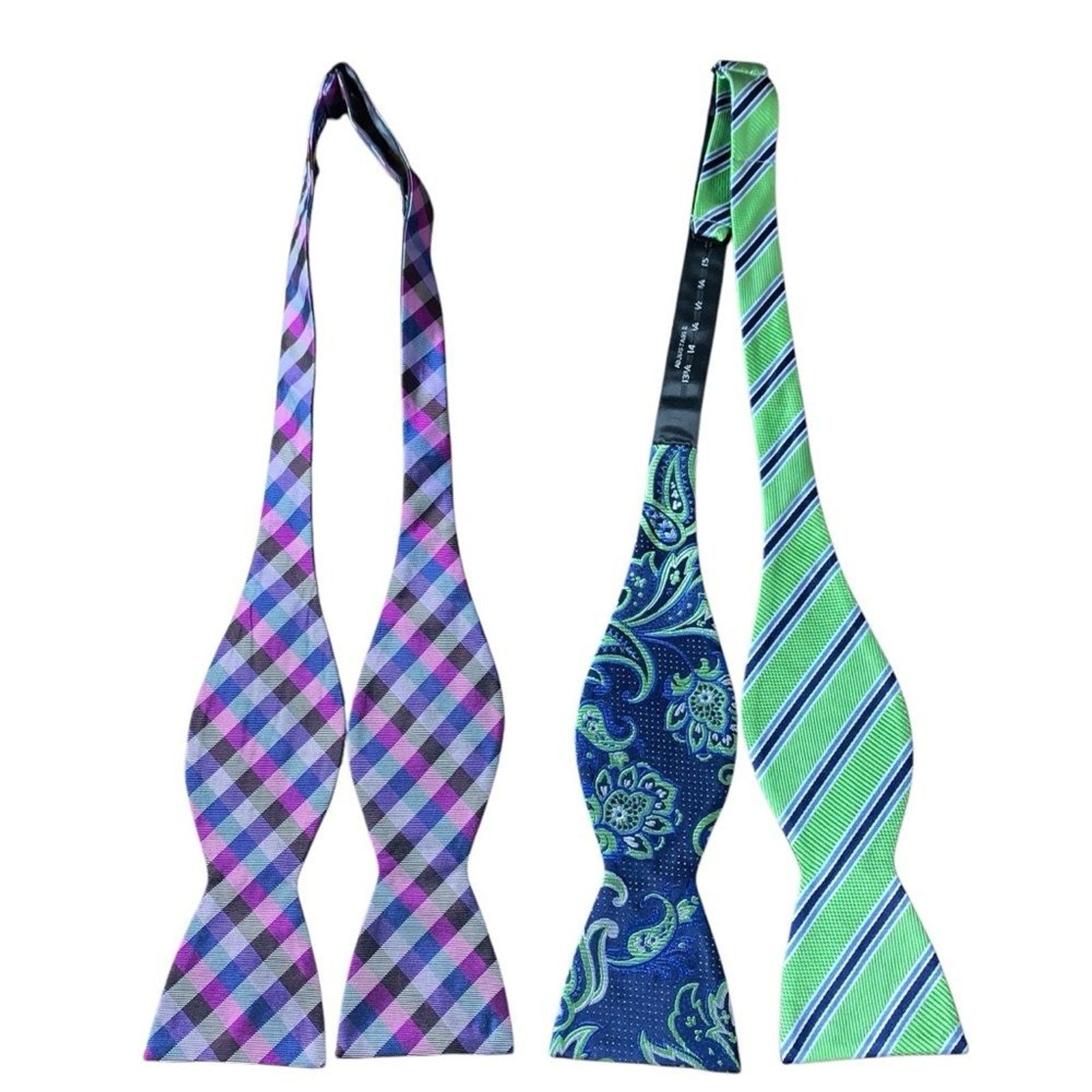The Tie Bar Lot of 2 The Tie Bar Silk Bow Ties Men's Stain Resistant Size ONE SIZE - 1 Thumbnail