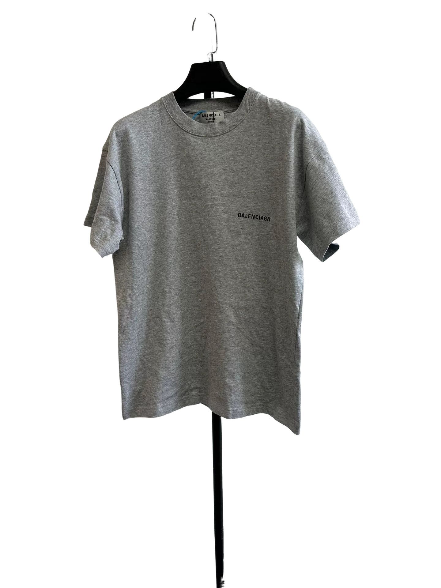 Balenciaga Balenciaga Logo Print Jersey T-Shirt Size XS Size US XS / EU 42 / 0 - 1 Thumbnail