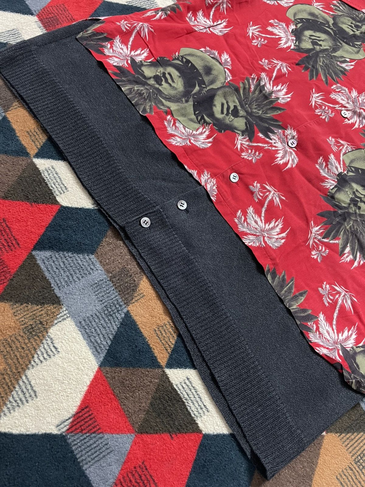 Undercover Undercover Hawaiian Shirt Knit Hem Size US L / EU 52-54 / 3 - 5 Thumbnail
