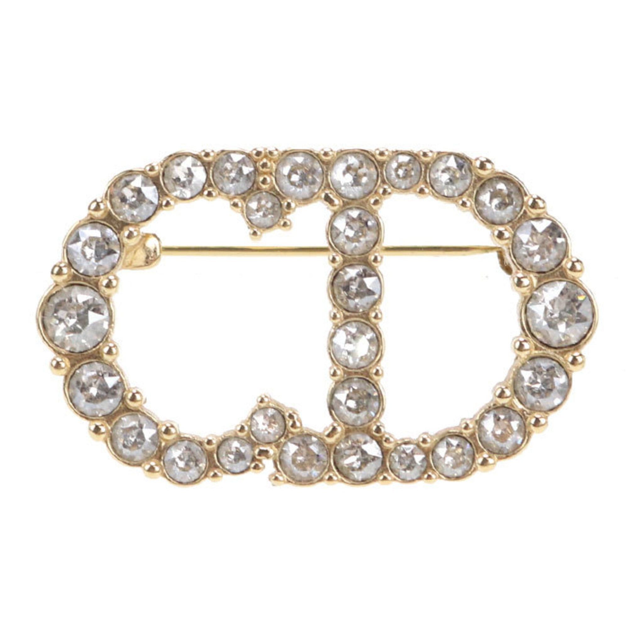 Dior Christian Dior DIOR Dior Brooch V0362CDLCY_D301 Claire D Lune Women's Gold Size ONE SIZE - 1 Thumbnail