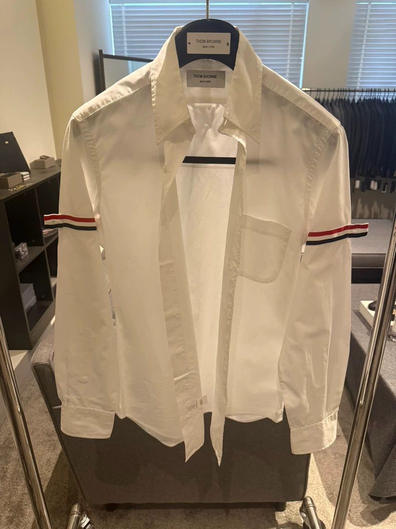 Other Thom Browne size2 Classic two-sleeved shirt Size US M / EU 48-50 / 2 - 1 Thumbnail