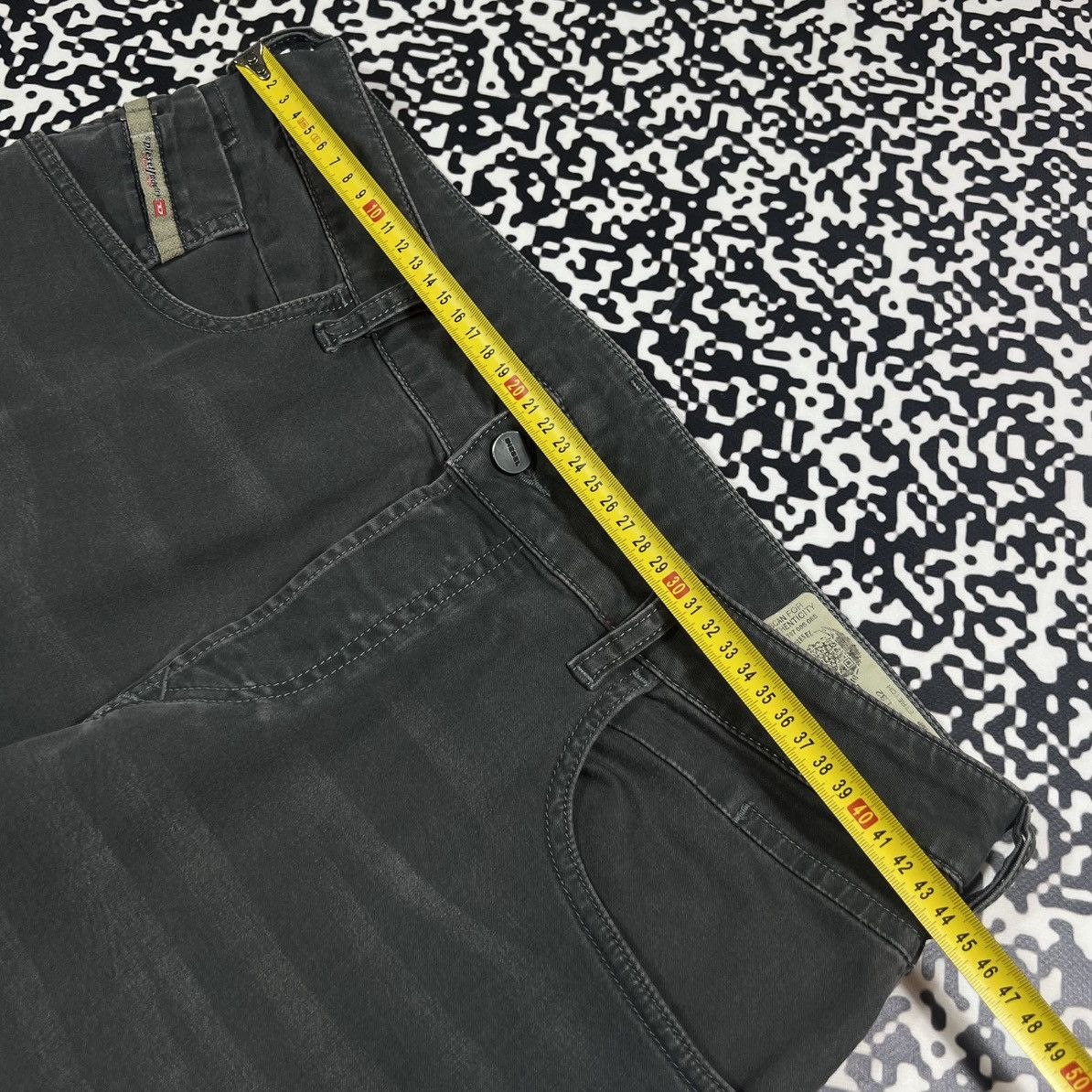 Diesel Vintage Y2K Diesel Japanese Style Casual Pants Retro 90s Size US 33 - 14 Thumbnail