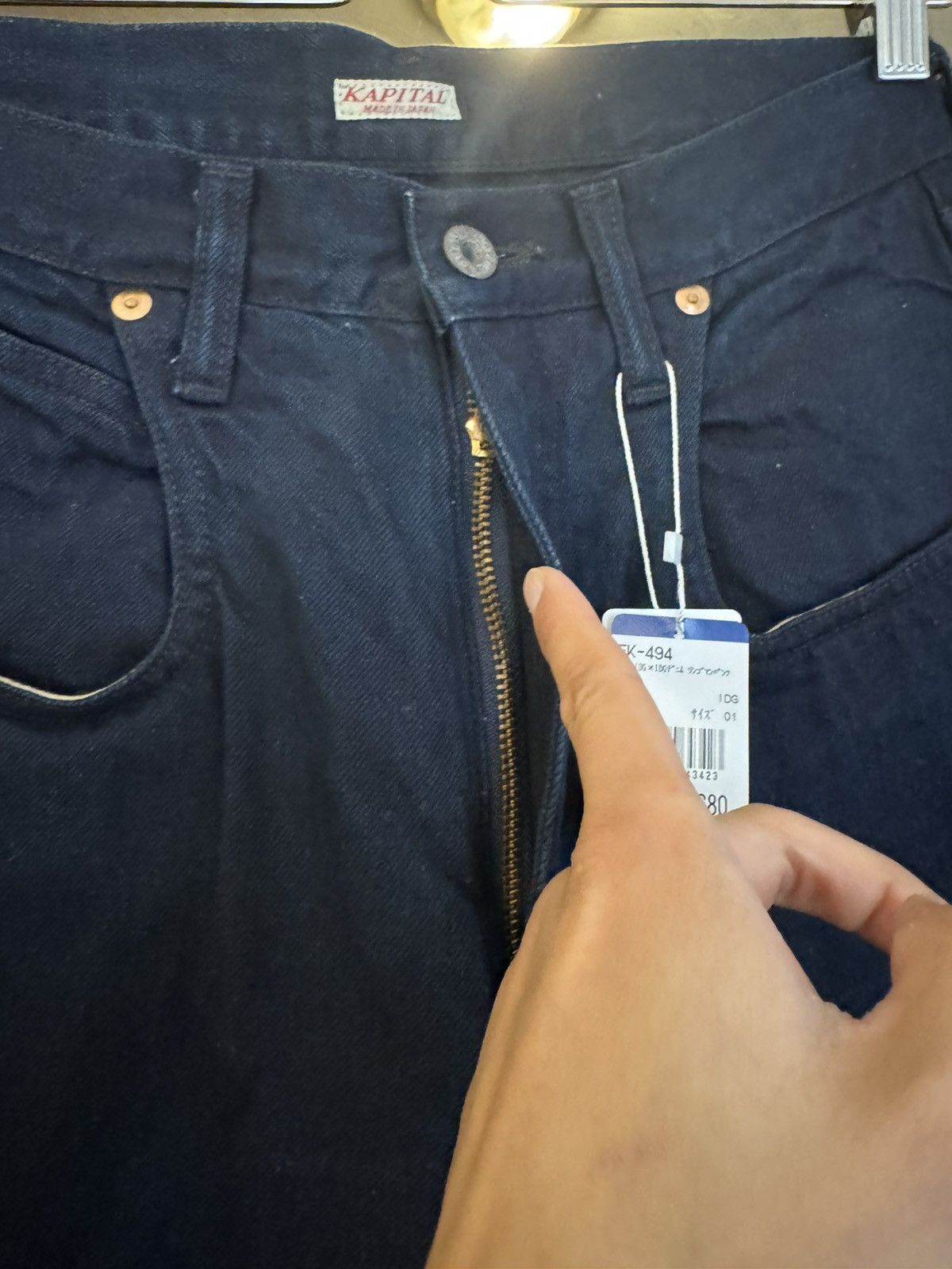 Kapital Kapital IDG Indigo Dyed 14oz. Ringoman Denim Pants Size US 28 / EU 44 - 4 Thumbnail
