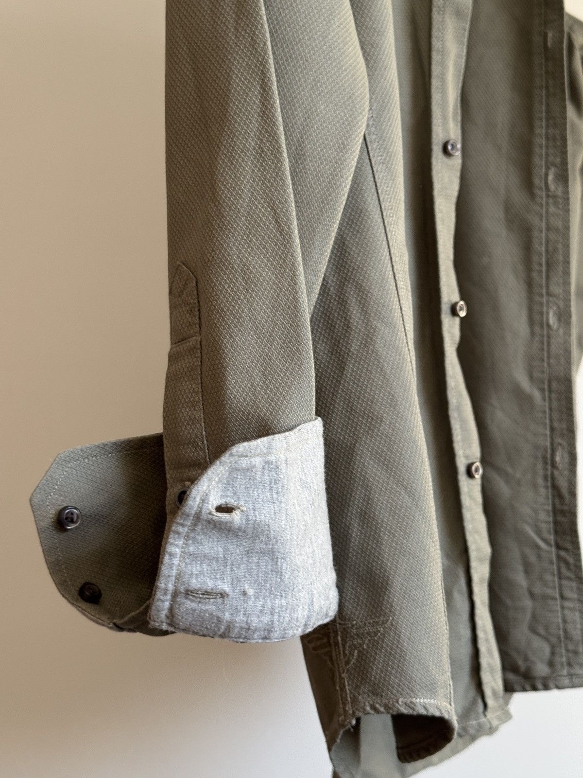 Diesel Diesel Olive green Western button up y2k Size US L / EU 52-54 / 3 - 5 Thumbnail