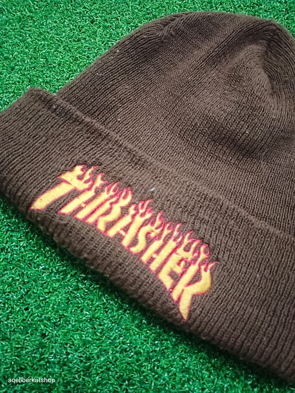 Thrasher THRASHER Flame Made In USA Beanie Size ONE SIZE - 5 Thumbnail