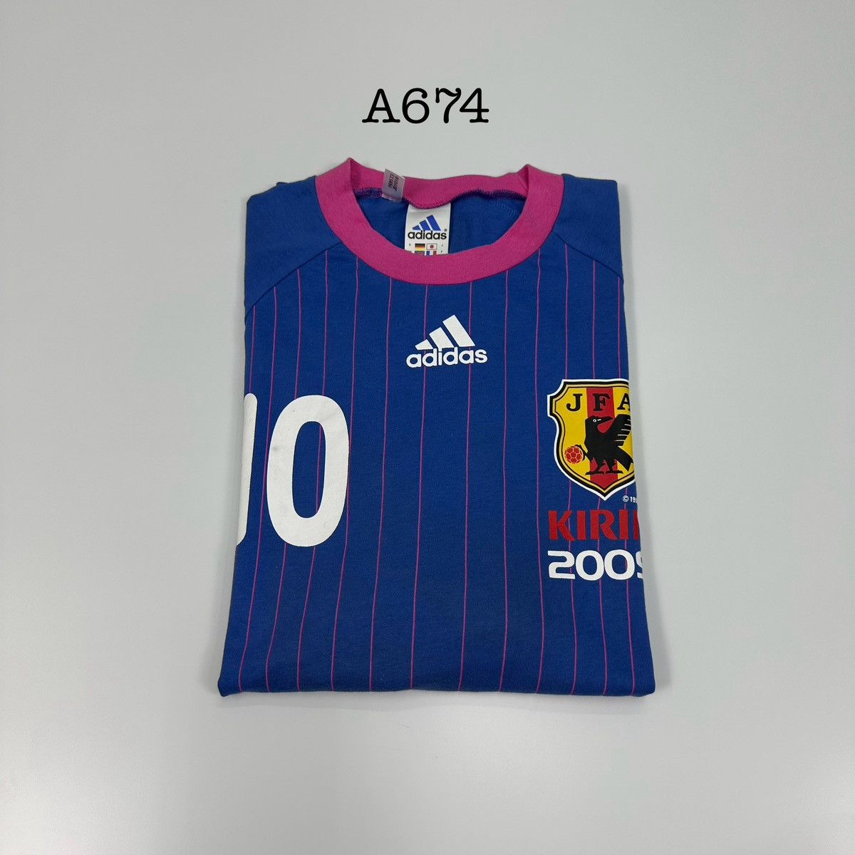 Adidas Japan Football Association Number 10 Nakamura Shirt A674 Size US S / EU 44-46 / 1 - 11 Thumbnail