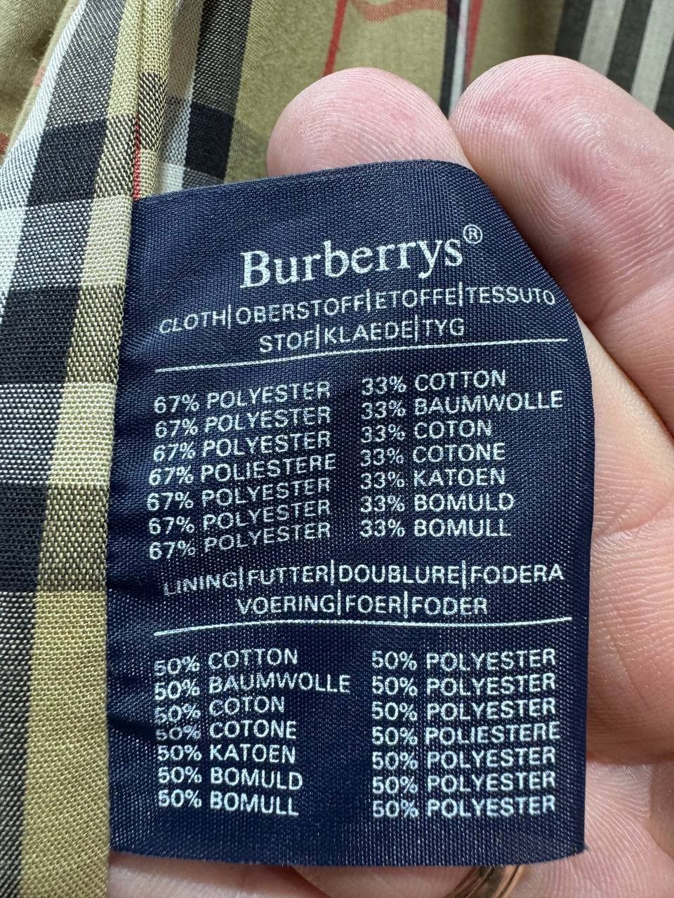 Burberry Vintage Burberry Trench Coat Nova Check Lining Beige England Size M / US 6-8 / IT 42-44 - 13 Thumbnail