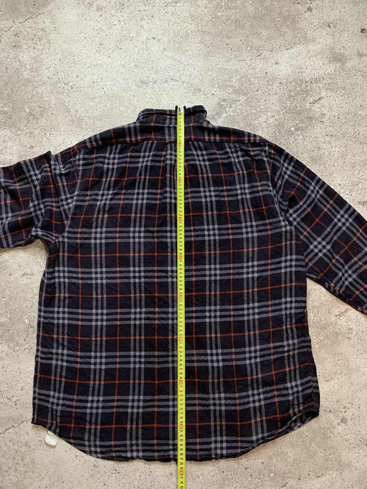 Burberry × Vintage Vintage Burberry Nova Check Button Up Shirt Size US XXL / EU 58 / 5 - 10 Thumbnail