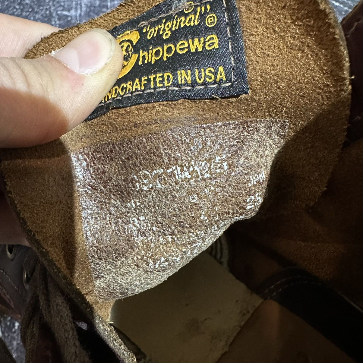 Chippewa CHIPPEWA USA Men’s Leather Boots Size 41, 25.4 JPN Size US 8 / EU 41 - 22 Thumbnail