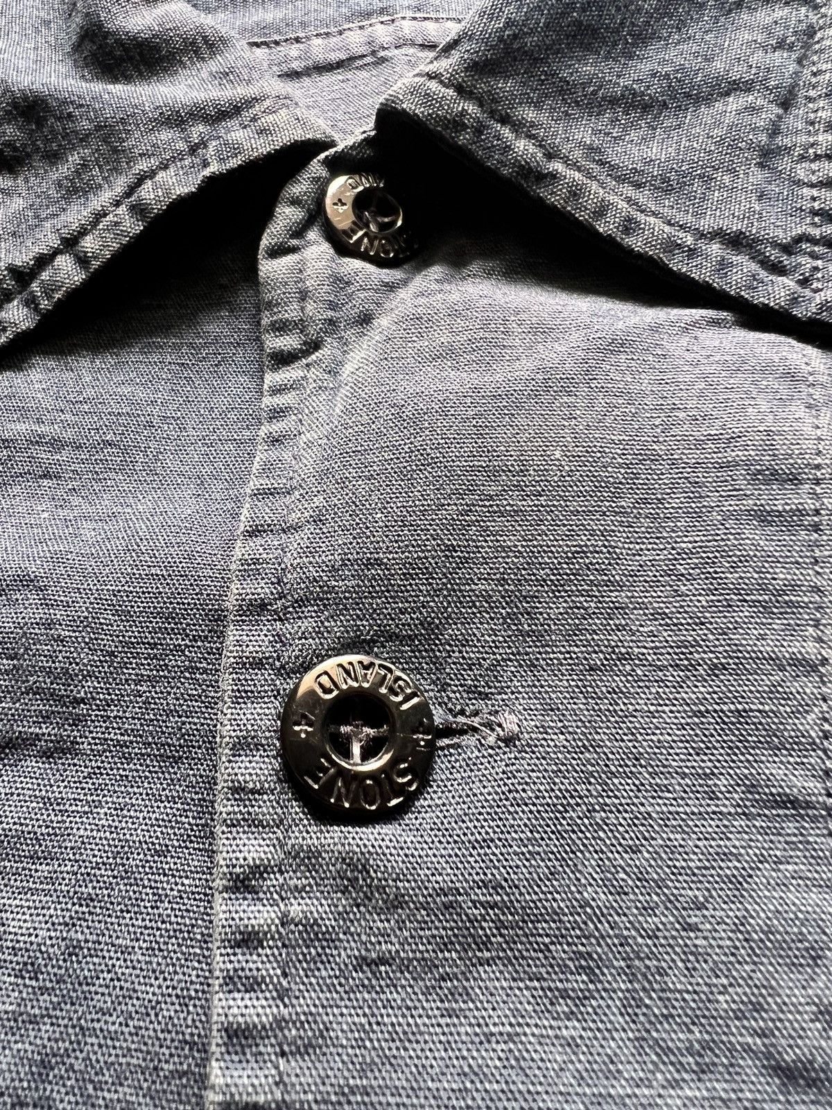 Massimo Osti × Stone Island × Vintage Vtg Stone Island Button Up Light Jacket Size US M / EU 48-50 / 2 - 6 Thumbnail