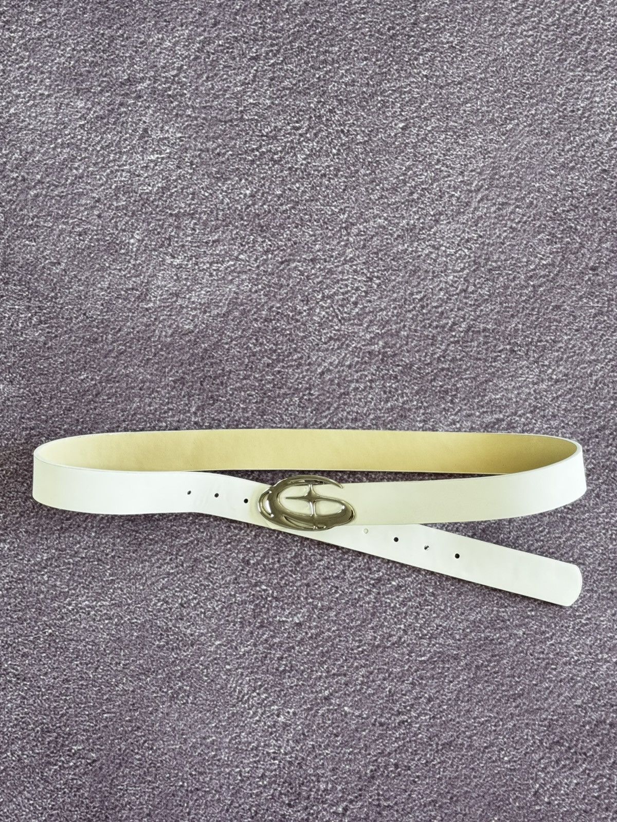 Hysteric Glamour Japanese Vibe Y2K Leather 00s Metal Buckle Glam Belt Size ONE SIZE - 1 Thumbnail