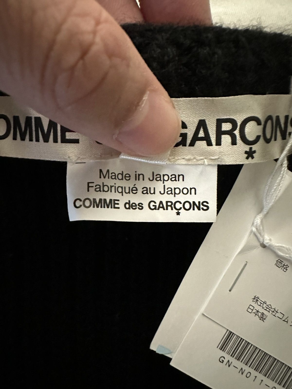 Comme des Garcons Comme des Garcons black knit Size US M / EU 48-50 / 2 - 4 Thumbnail