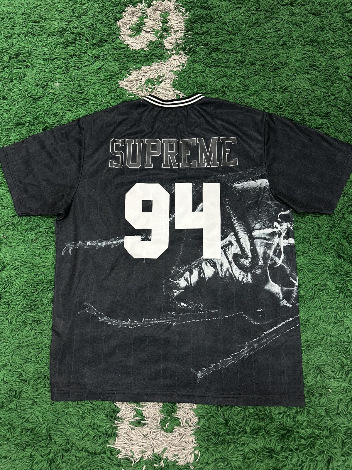 Supreme Jersey Black Beetle 94 Short Sleeve T Shirts