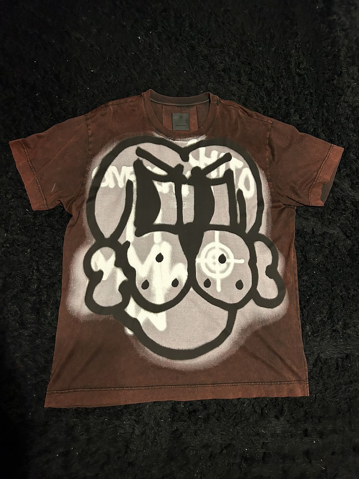 Chito × Givenchy Givenchy x Chito Pup Gang Tee in Maroon | Grailed