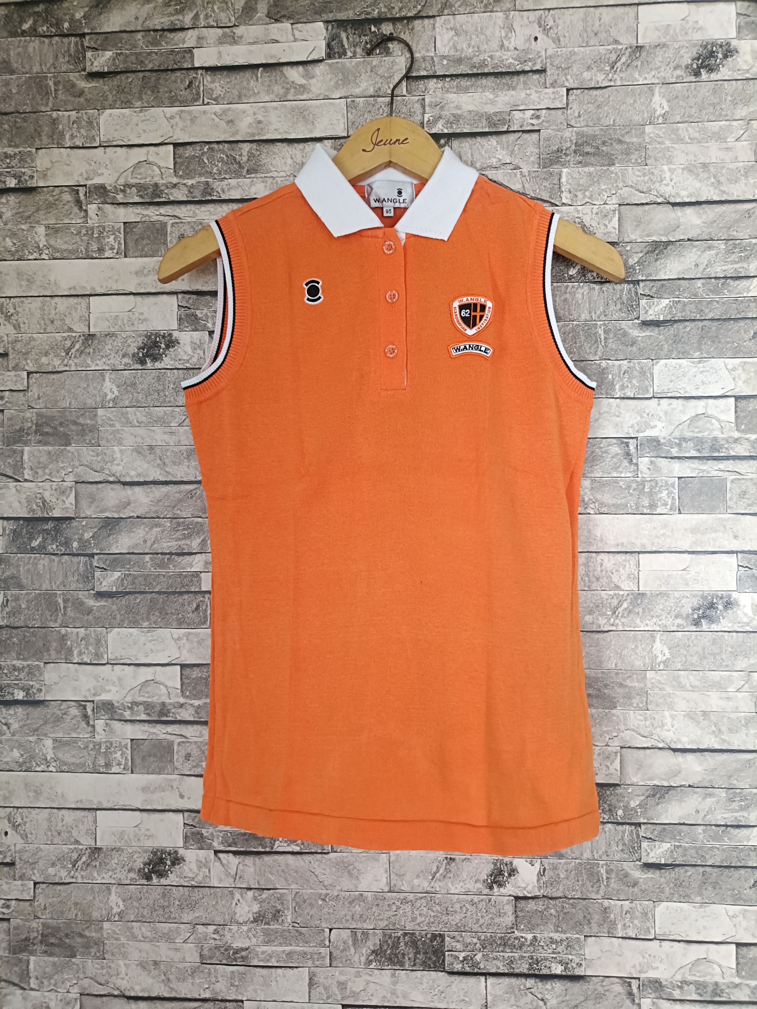 Golf Wang W.angle sleeveless polo shirt Size M / US 6-8 / IT 42-44 - 1 Thumbnail