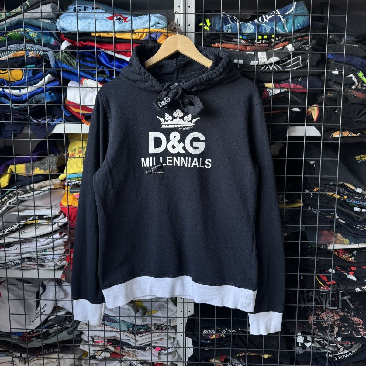 Dolce & Gabbana Dolce & Gabbana Millennials Hoodie Size US L / EU 52-54 / 3 - 1 Thumbnail