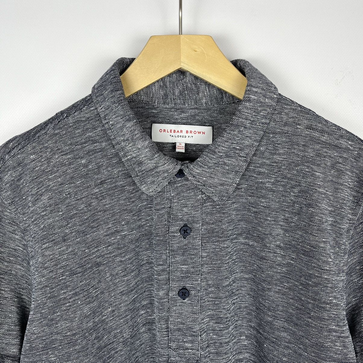 Orlebar Brown Designer Orlebar Brown linen polo shirt Size US L / EU 52-54 / 3 - 2 Thumbnail