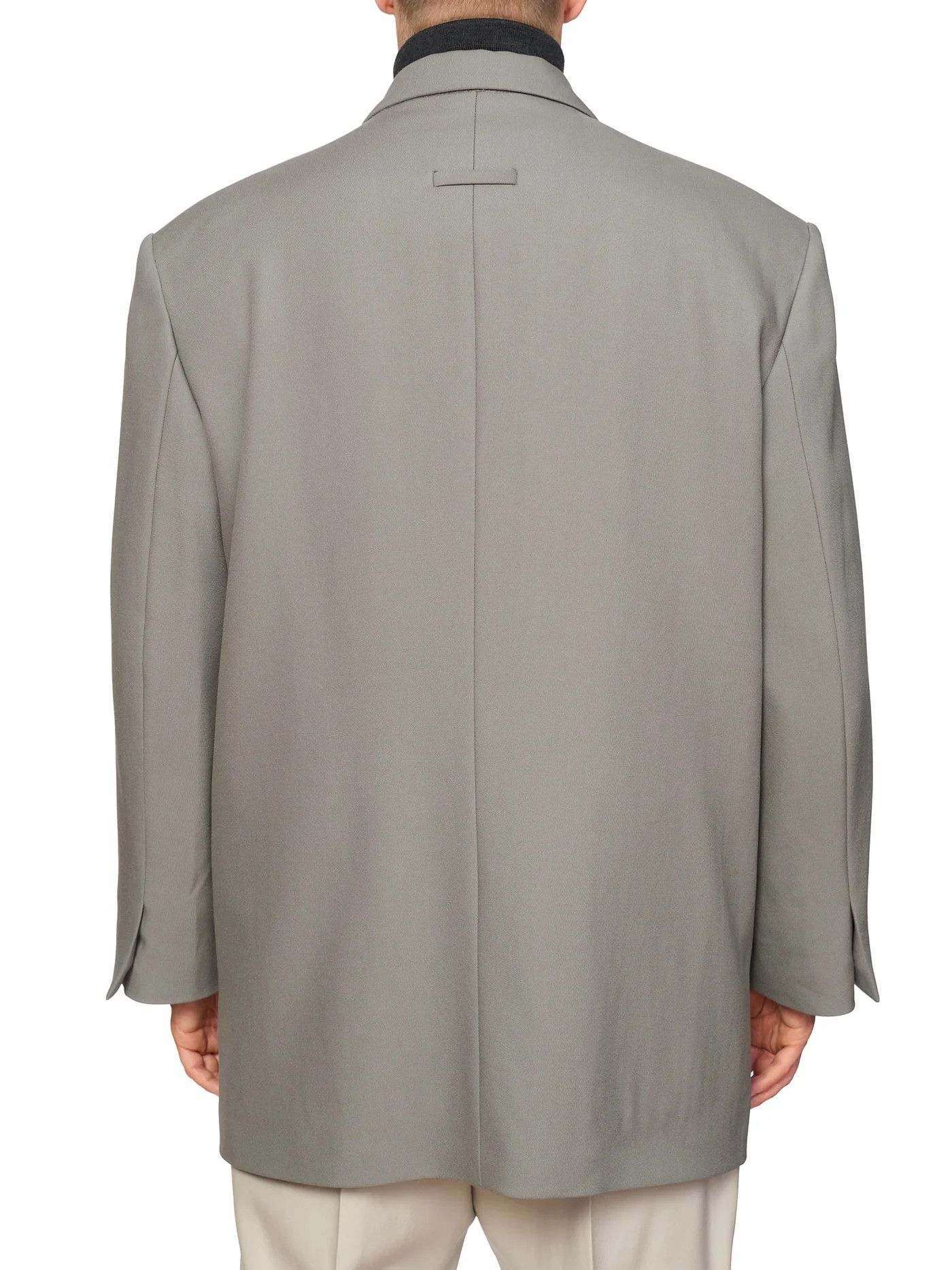 Fear of God FEAR OF GOD Eternal Dusty Concrete Wool Suit Jacket Size 40R - 3 Thumbnail