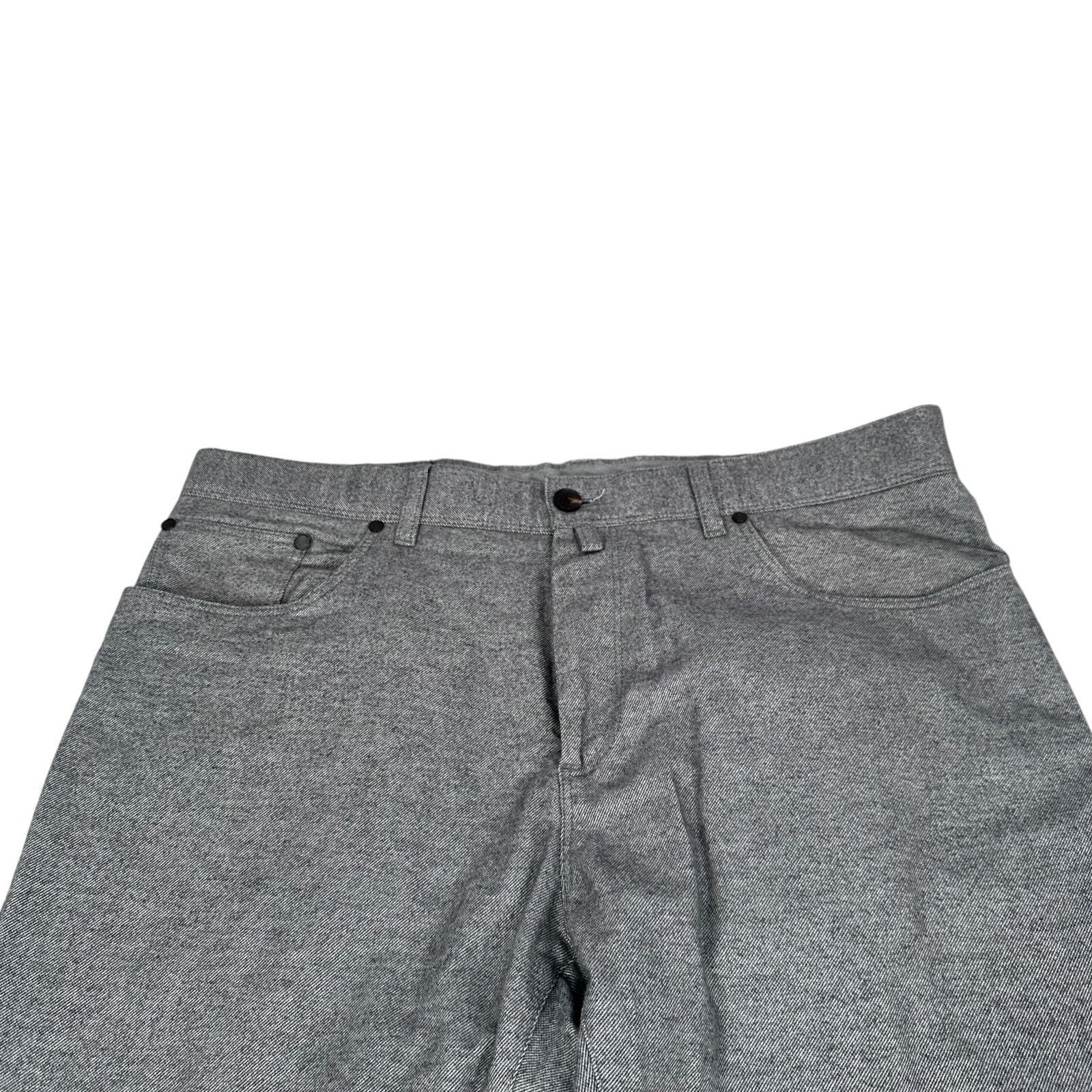 Peter Millar Peter Millar Flannel Brushed Cotton Chino Pants Men 36 Gray Size US 36 / EU 52 - 3 Thumbnail