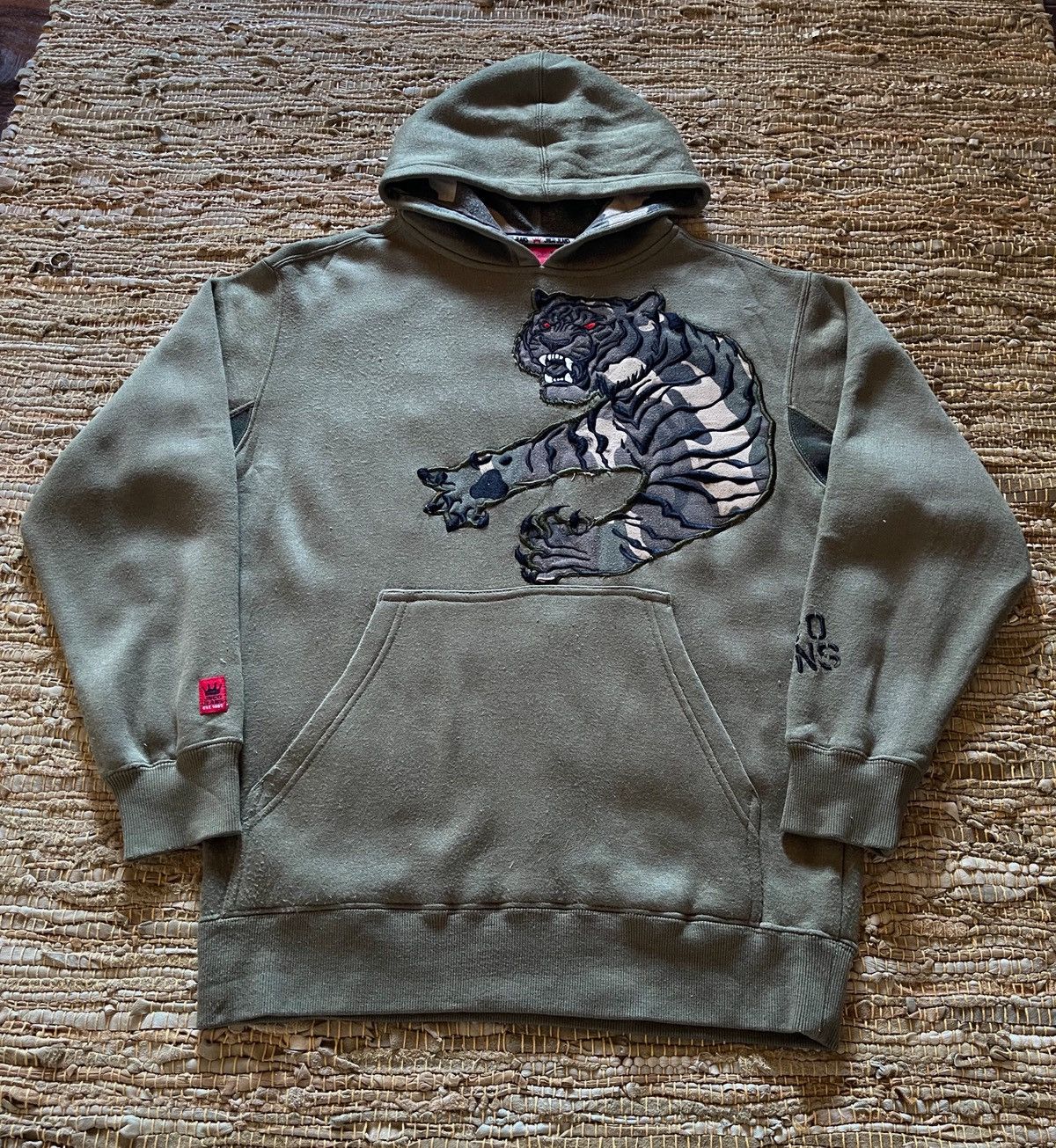 JNCO JNCO Tiger Hoodie Vintage 2000s Size US M / EU 48-50 / 2 - 1 Thumbnail
