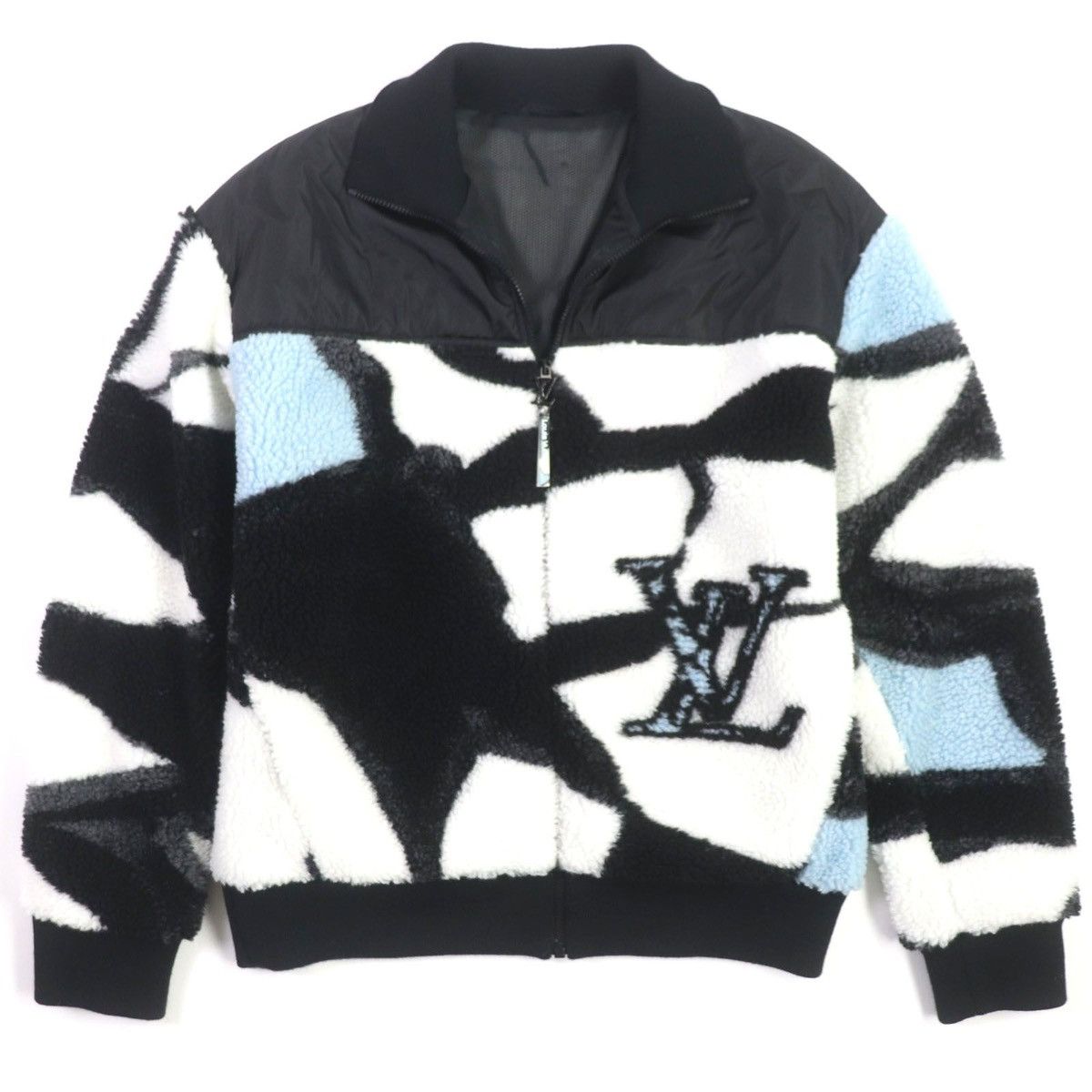 Fleece Jacket Lv Jacket Man 24SS Louis Vuitton Zip Blouson Fleece