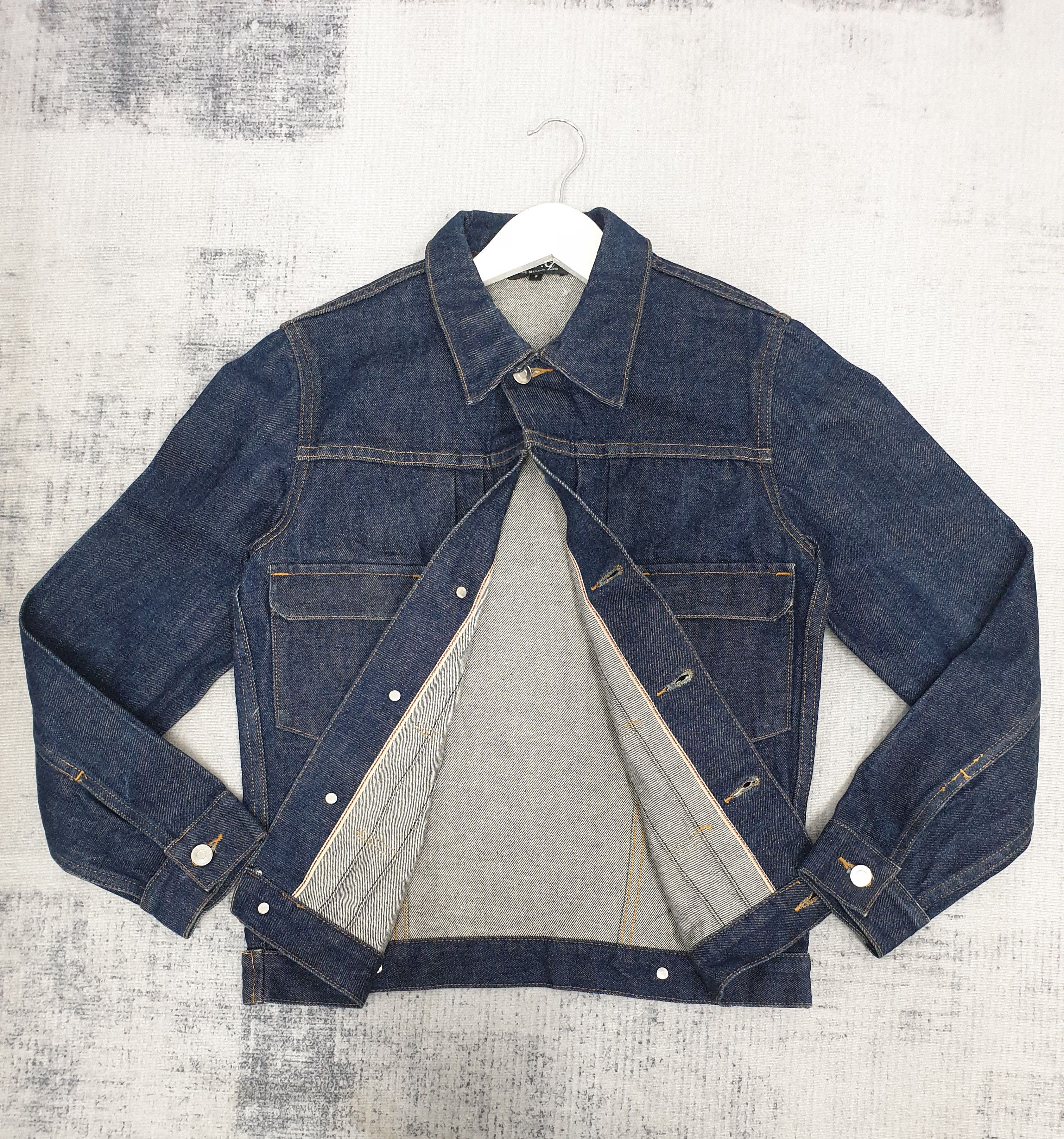 A.P.C. 💥A.P.C Japanese brand Denim Jacket Size US S / EU 44-46 / 1 - 13 Thumbnail