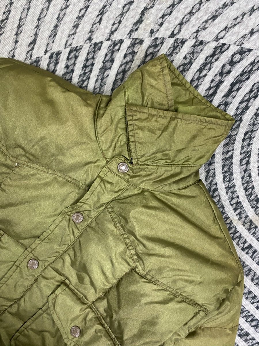 Japanese Brand Vintage Like A Hurricane Green Genuine Puffer Jacket Size US M / EU 48-50 / 2 - 6 Thumbnail