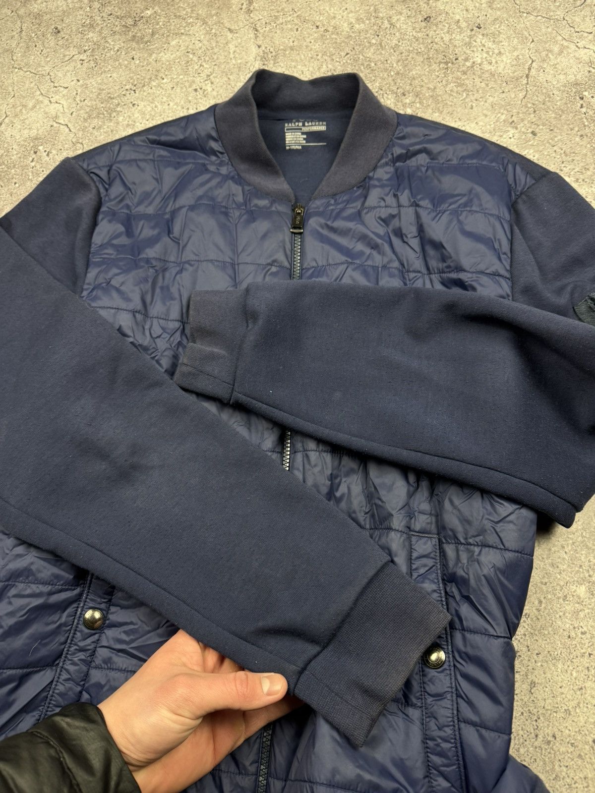 Polo Ralph Lauren Vintage Polo Ralph Lauren Y2K Down Bomber Jacket Old Money Size US M / EU 48-50 / 2 - 6 Thumbnail