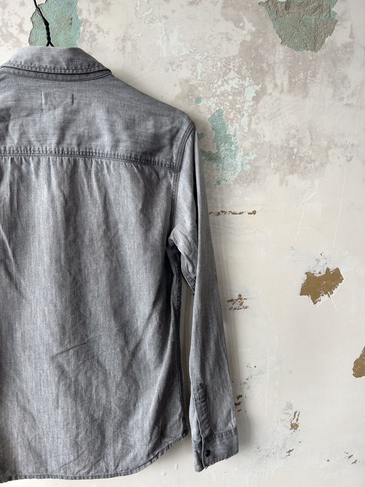 Allsaints Allsaints shirt Japanese brand long sleeve denim Size US S / EU 44-46 / 1 - 7 Thumbnail