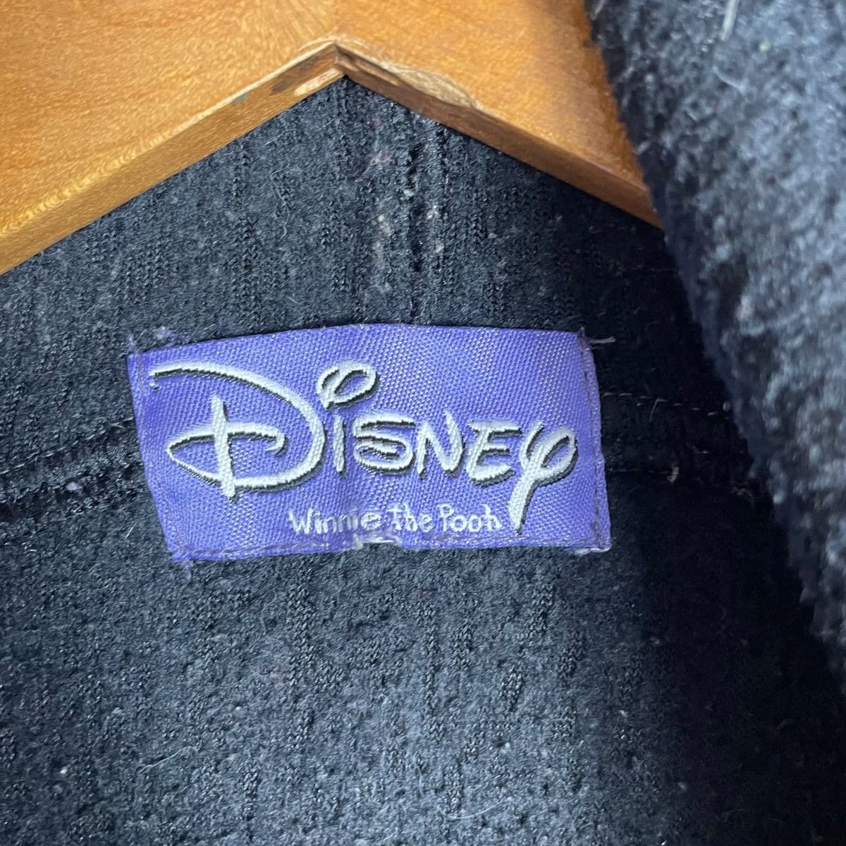 Disney × Vintage Vintage Winnie The Pooh Fleece Hoodie Pullover Sweatshirt Size US L / EU 52-54 / 3 - 5 Thumbnail