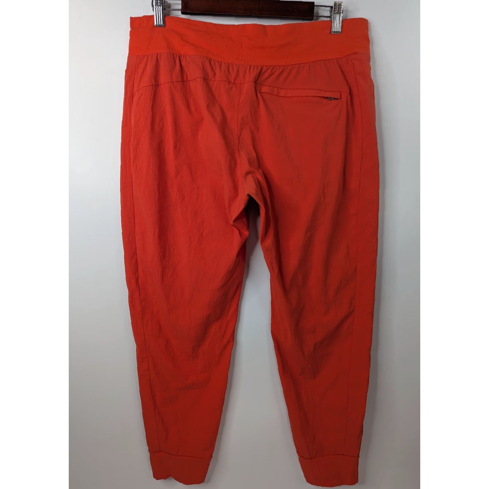 Athleta Athleta Trekkie North Jogger Pants Nylon Womens 12 Orange Stretch Casual Tapered Regular Fit Activewear Size 34" / US 12 / IT 48 - 4 Thumbnail