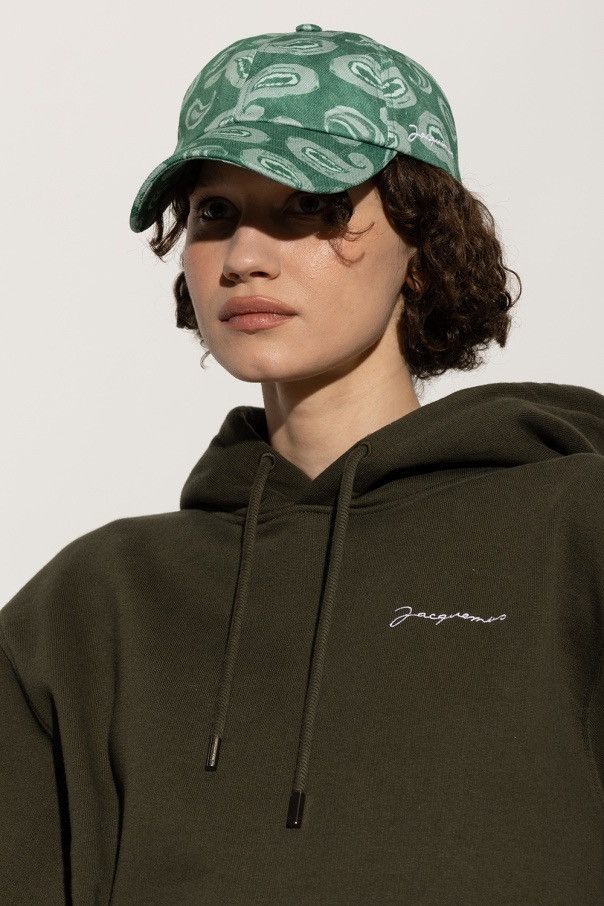 Jacquemus !DS! SS23 Jacquemus Casquette Pop Green Paisley Hat Size ONE SIZE - 1 Thumbnail