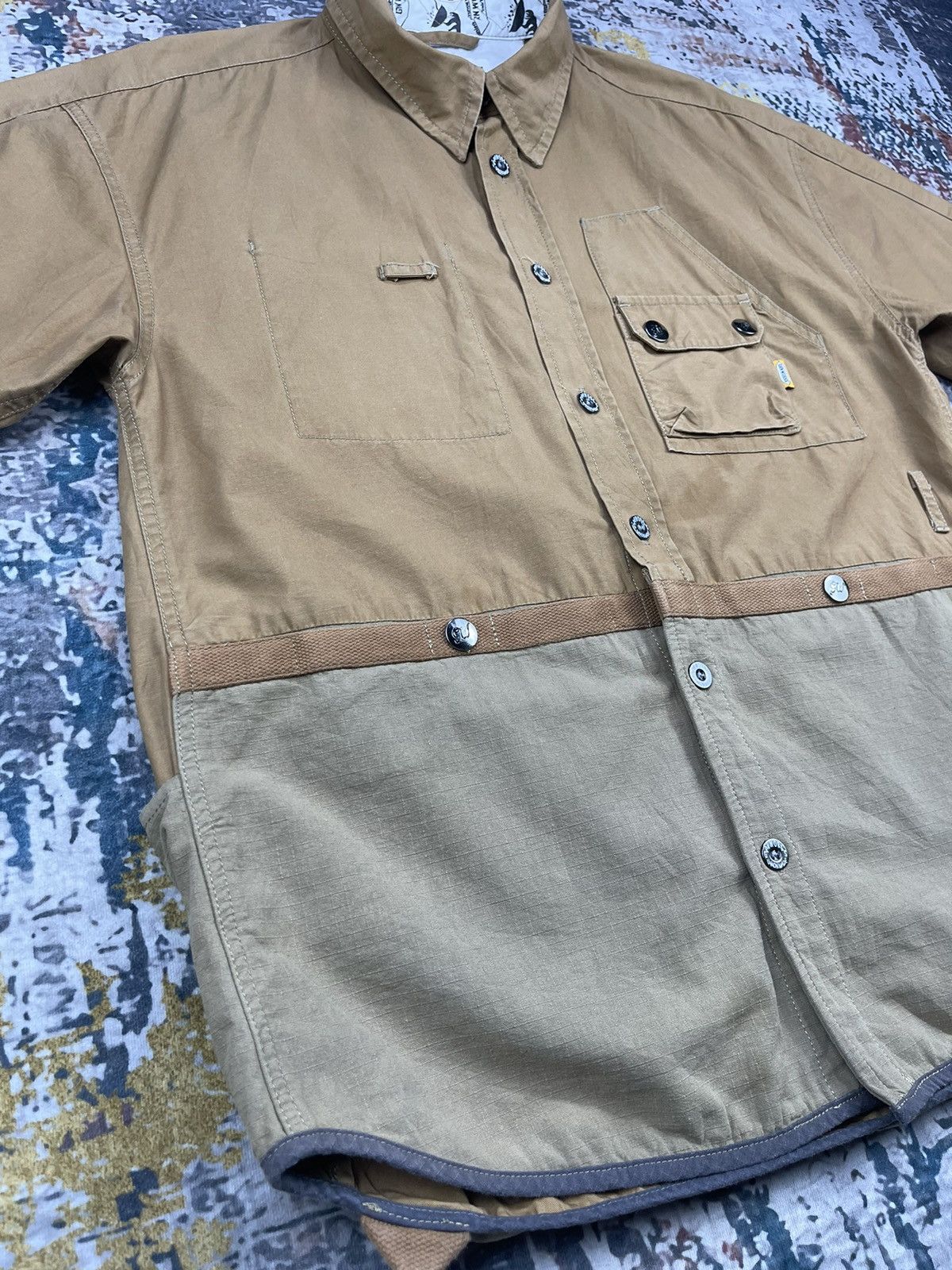 GRN GRN Works Cube Sugar Multi Tactical Pockets Workshirt Size US M / EU 48-50 / 2 - 5 Thumbnail
