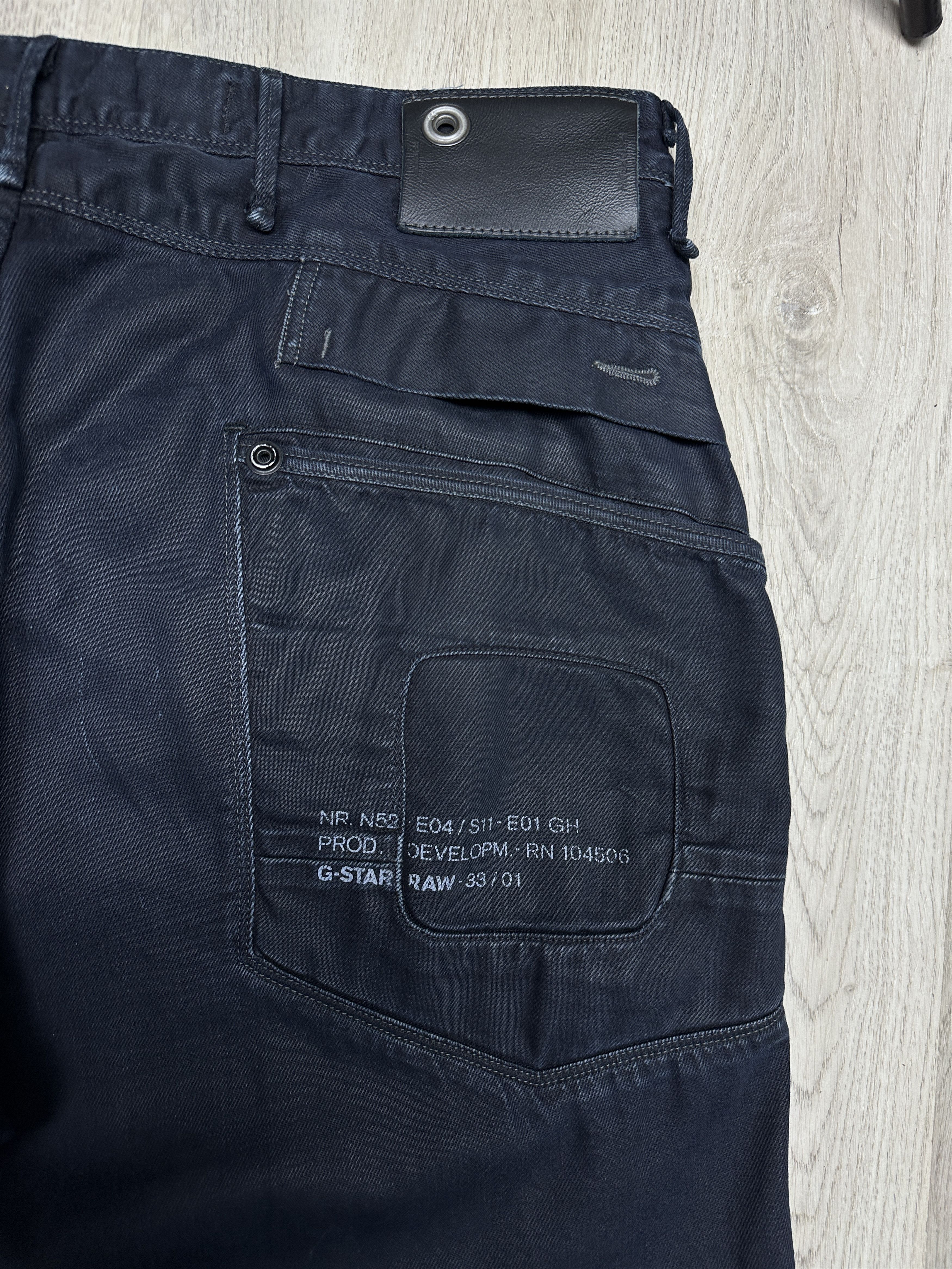 G-Star G Star Raw Jack Loose Tapered Mens Denim Pants Jeans Size US 38 / EU 54 - 3 Thumbnail