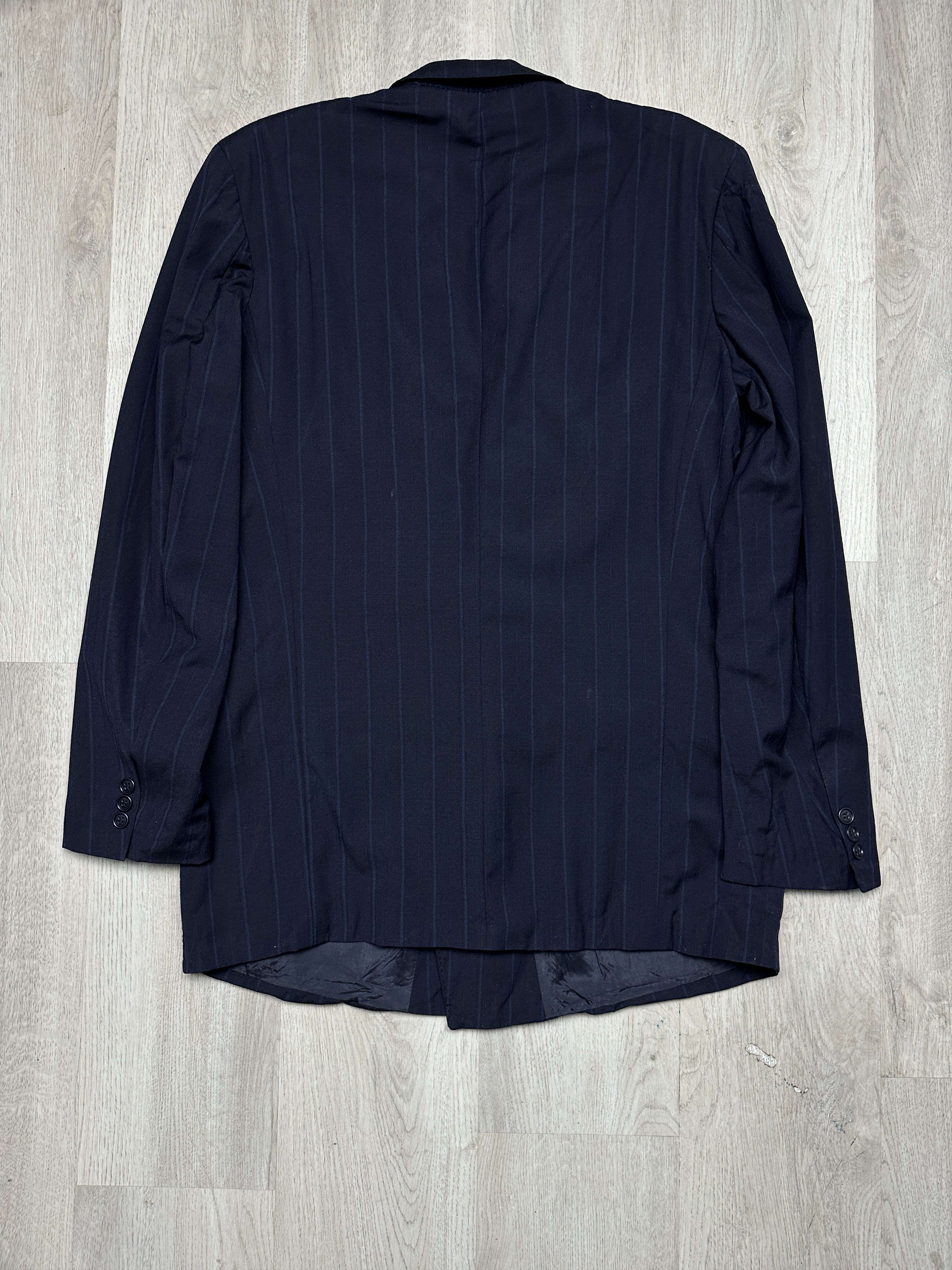 Hugo Boss Hugo Boss Vintage Wool Suit Double Breasted Blazer + Pants Size 42R - 8 Thumbnail