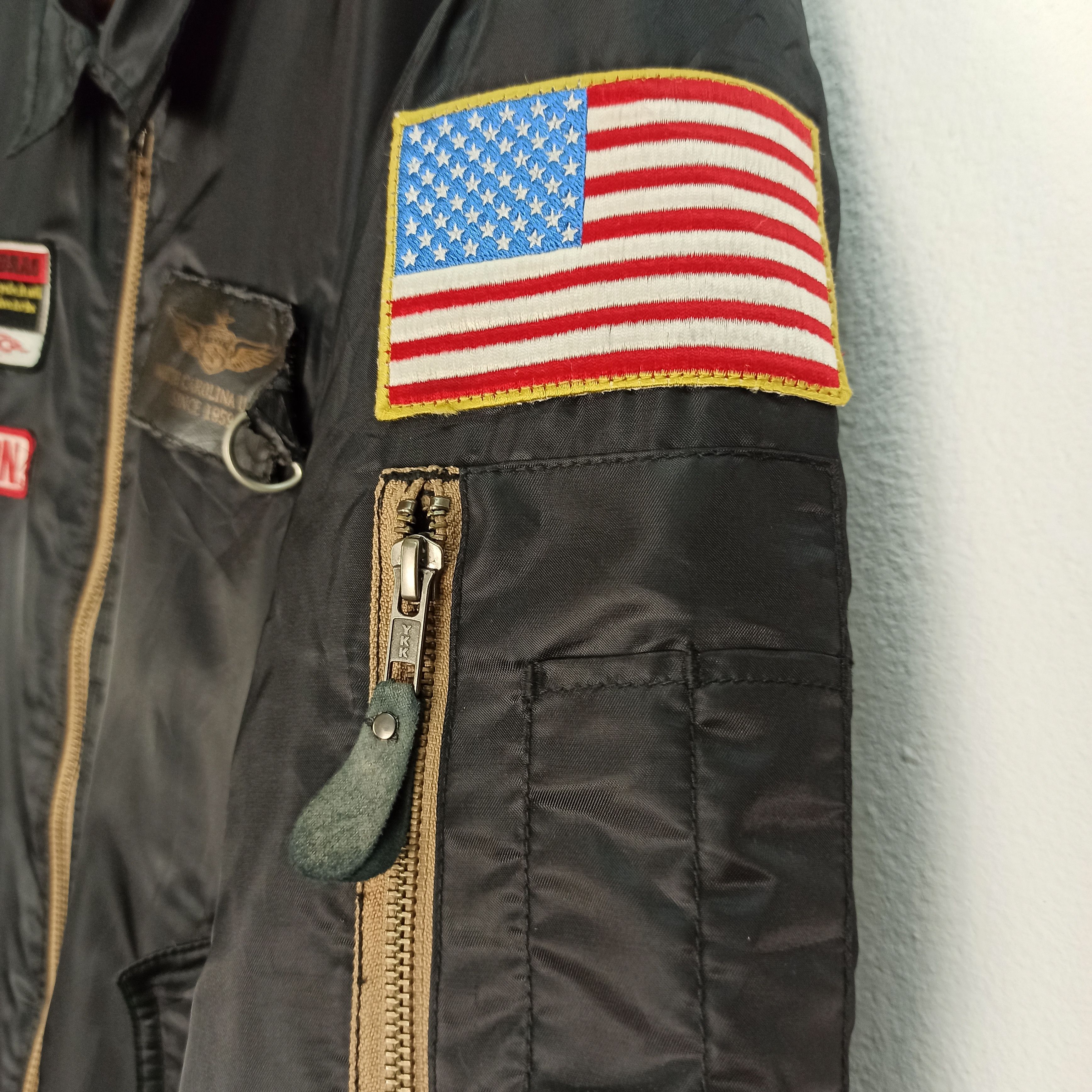Fox Racing Vintage Simpson Motor Cycle Racing Bombers Jacket Size US L / EU 52-54 / 3 - 6 Thumbnail