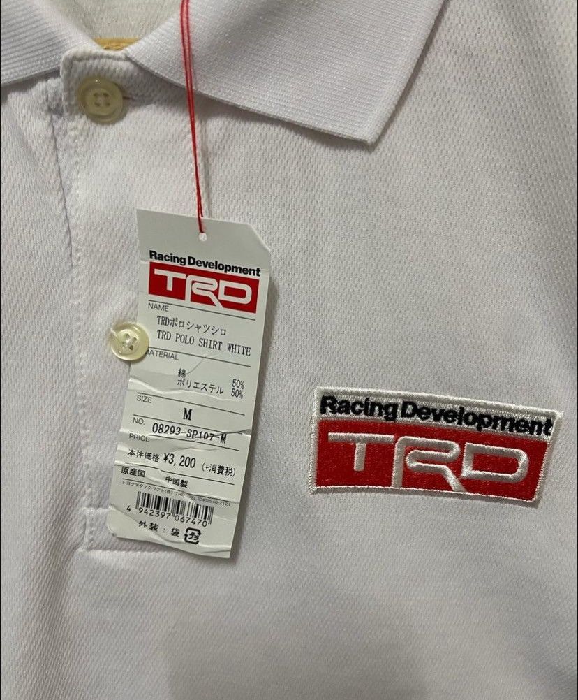 Vintage Vtg 90s Toyota TRD Racing Shirt Size US M / EU 48-50 / 2 - 4 Thumbnail