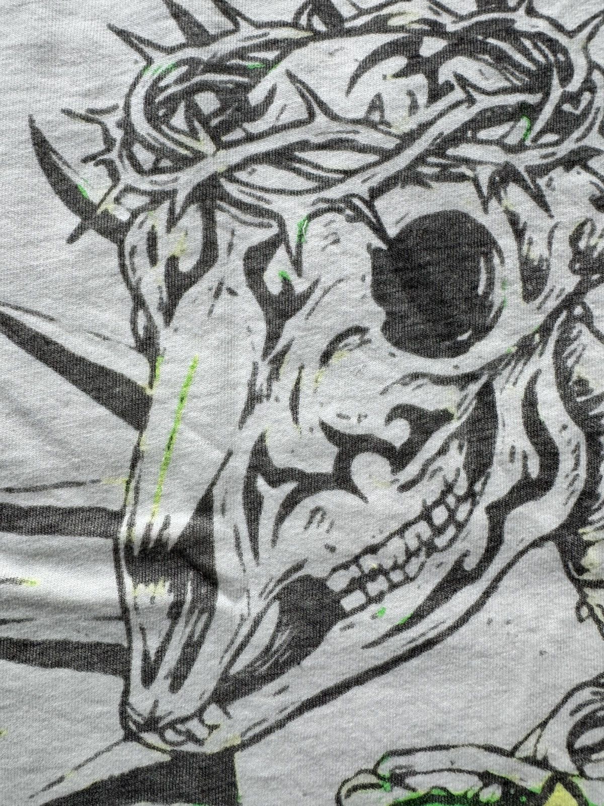 HELLSTAR Hellstar Mercy Festival 96 Tee Shirt White Size US M / EU 48-50 / 2 - 9 Thumbnail