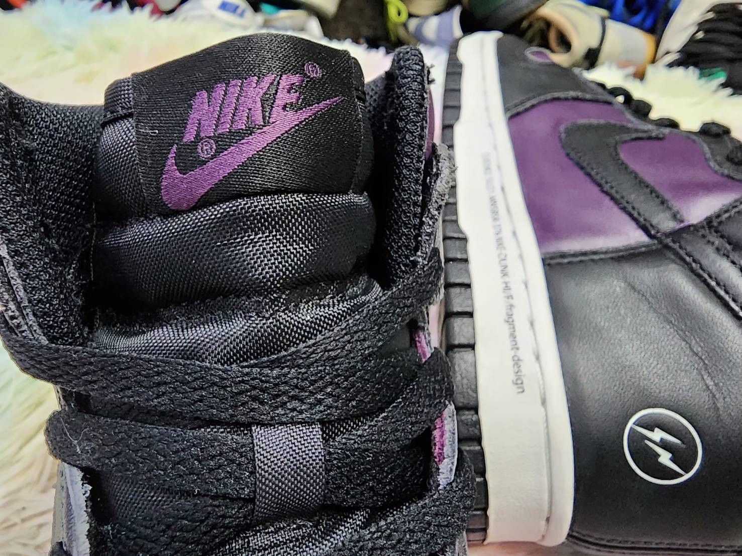 Nike Nike Dunk High x Fragment Design Beijing Size US 8 / EU 41 - 7 Thumbnail