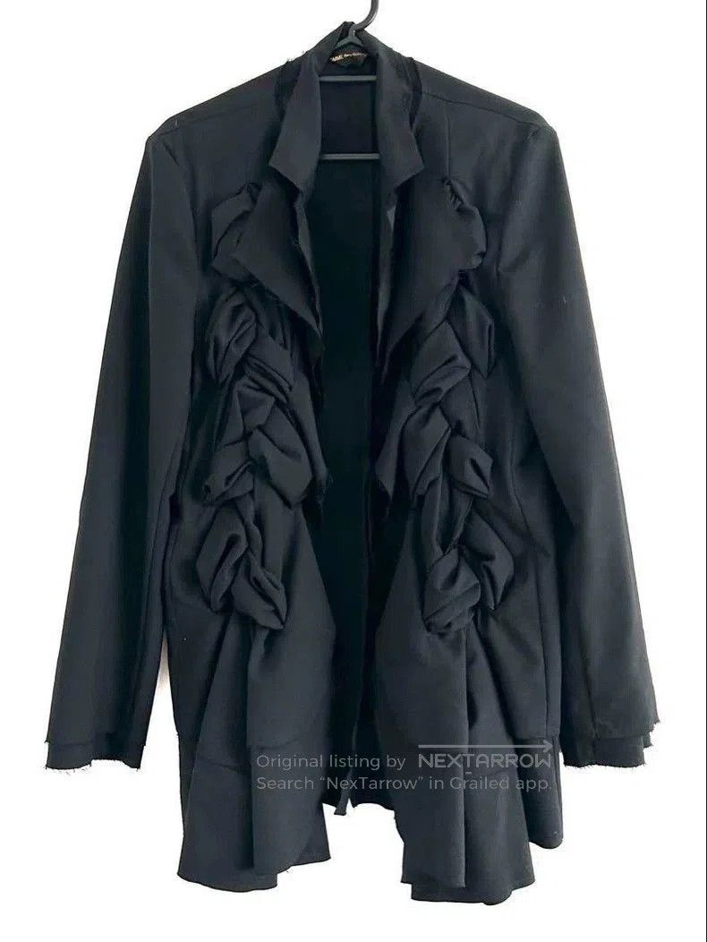 Comme des Garcons COMME des GARCONS Black Vintage Braid Top. Size US M / EU 48-50 / 2 - 1 Thumbnail