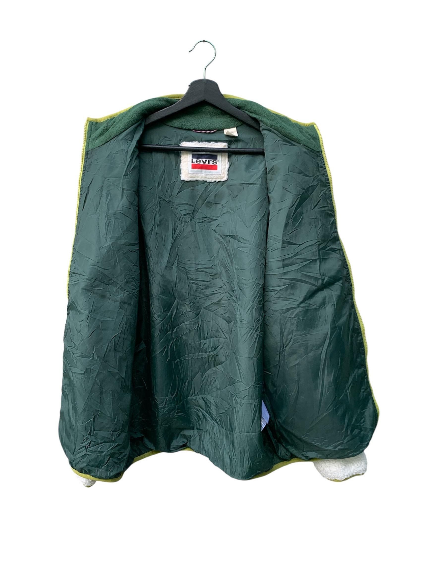 Levi's × Vintage Vintage Levis Fleece Sherpa Full Zipper Jacket Size US M / EU 48-50 / 2 - 4 Thumbnail