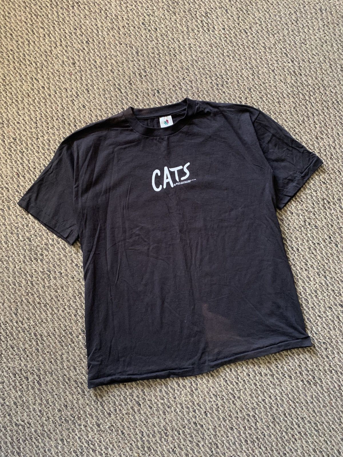 Vintage Vintage 1981 Cats The Musical Single Stitch Black Graphic Size US XL / EU 56 / 4 - 1 Thumbnail