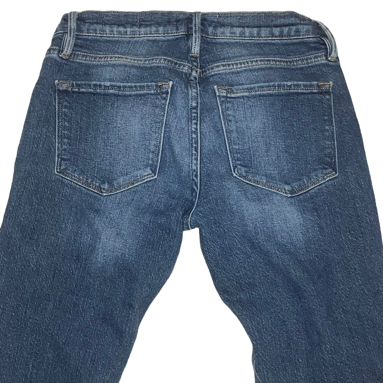 Frame Frame - Le Garcon Boyfriend Jean in Medium Blue-size 24 Size 24" / US 00 / IT 34 - 4 Thumbnail